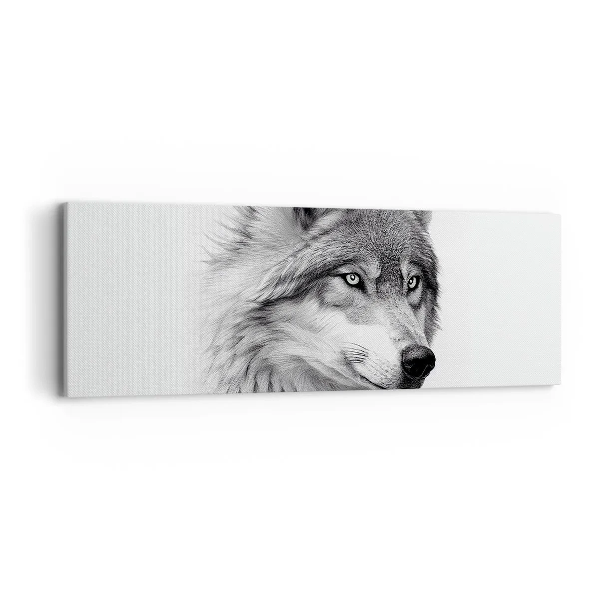 Tablou pe pânză - Alfa - fără îndoială - 90x30 cm