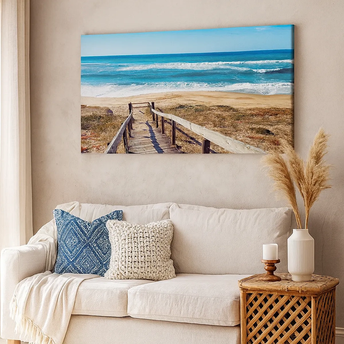 Tablou pe pânză - Aleargă! - 30x30 cm