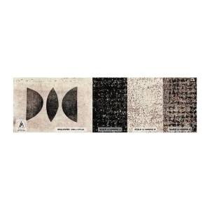 Mostră tapet autocolant Deluxe Sticker - Abstracție etnică - Abstracția, Bucată, Artă Modernă - 100x30 cm