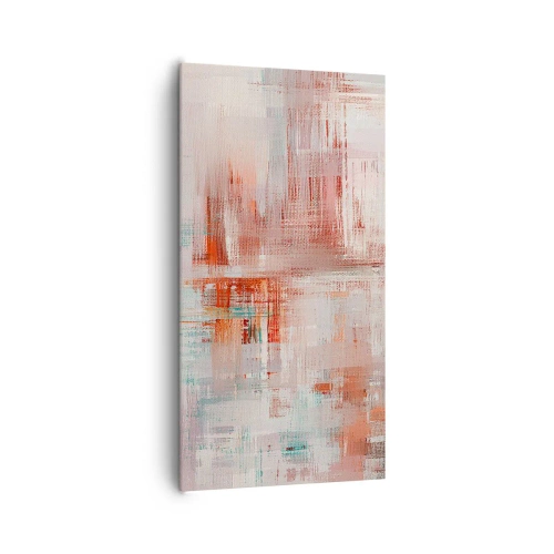 Tablou pe pânză - În ceață. Dar roz - 65x120 cm