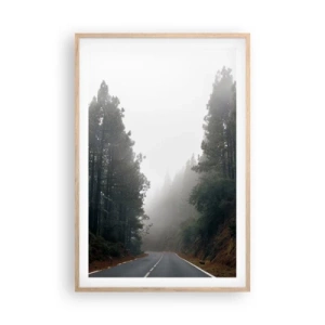 Poster în ramă de stejar deschis - O poveste din Pădurea Magică - 61x91 cm