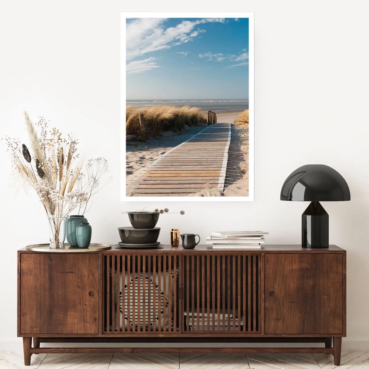 Poster - În spatele dunei, în zumzetul ierbii - 70x100 cm