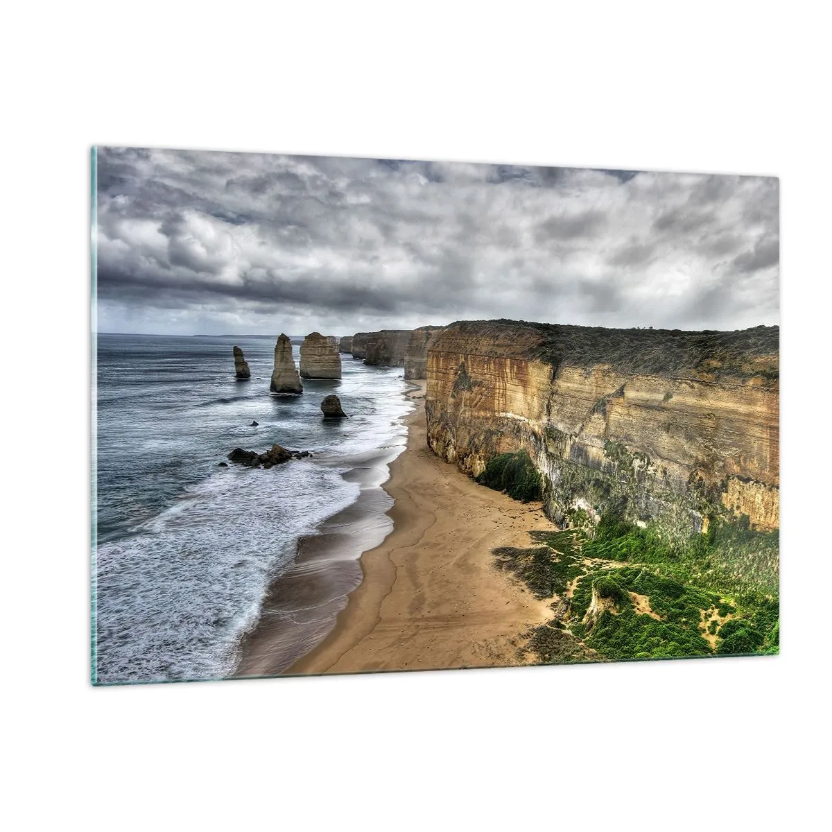 Tablou pe sticlă - Frumusețe brută - 120x80 cm