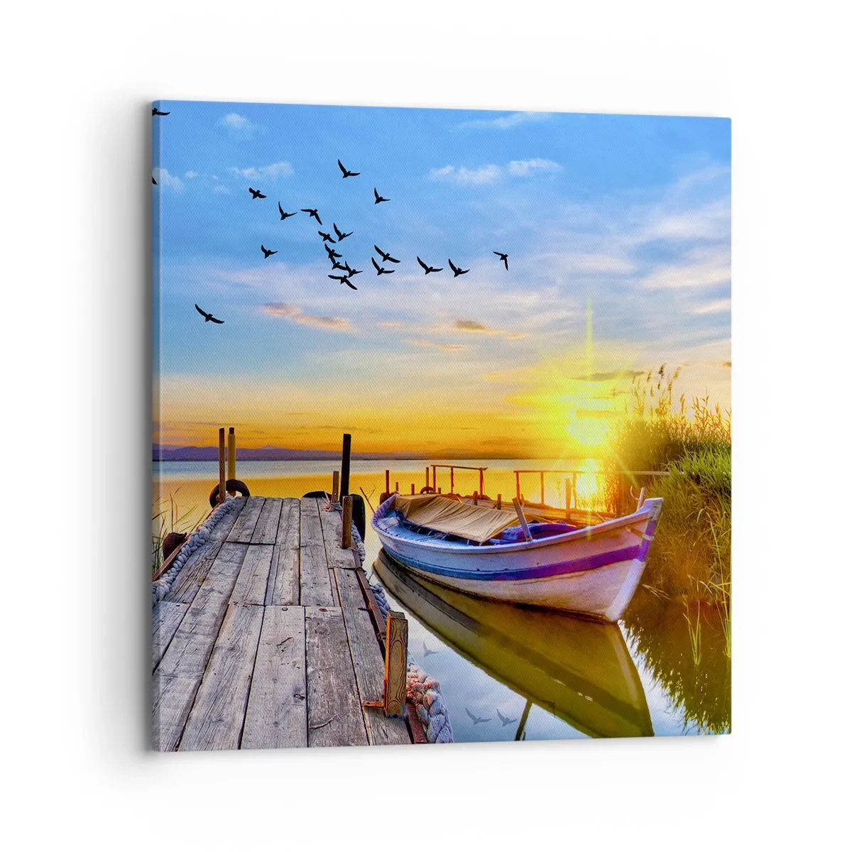 Tablou pe pânză - La revedere, până mâine - 70x70 cm