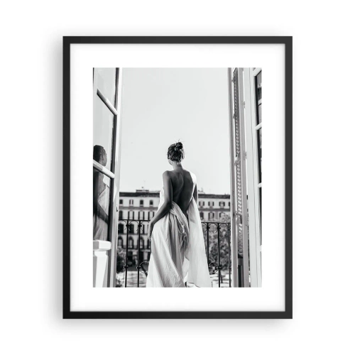 Poster în ramă neagră - Trezirea simțurilor - 40x50 cm