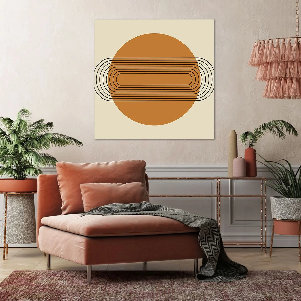 Tablou pe pânză - Planul perfect - 50x50 cm