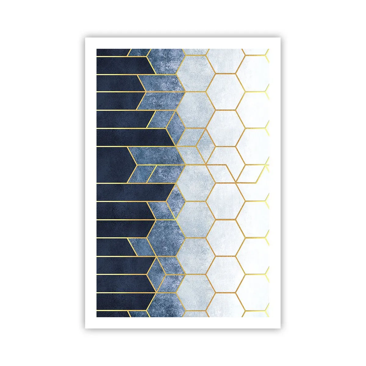 Poster - Compoziție în ritm sincopat - 61x91 cm