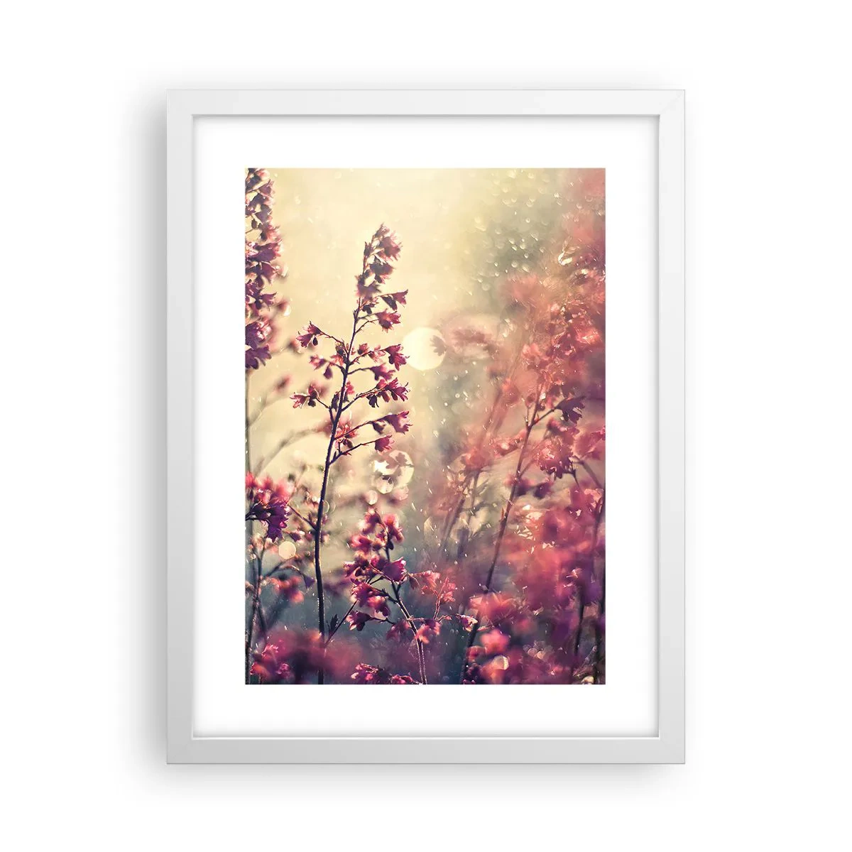 Poster în ramă albă - Grădina secretă - 30x40 cm