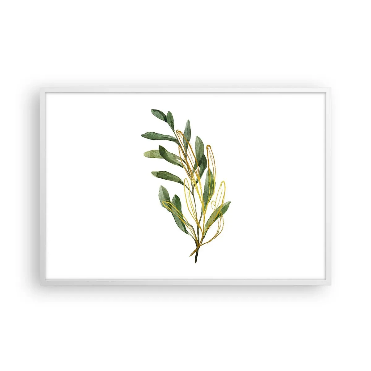 Poster în ramă albă - Toate cele bune - 91x61 cm