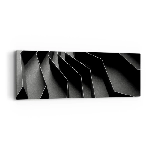 Tablou pe pânză - Ordinea spațială - 90x30 cm