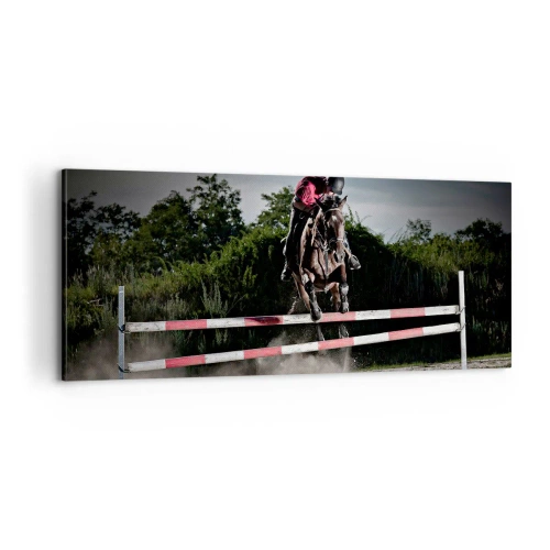 Tablou pe pânză - Împreună pentru victorie - 100x40 cm