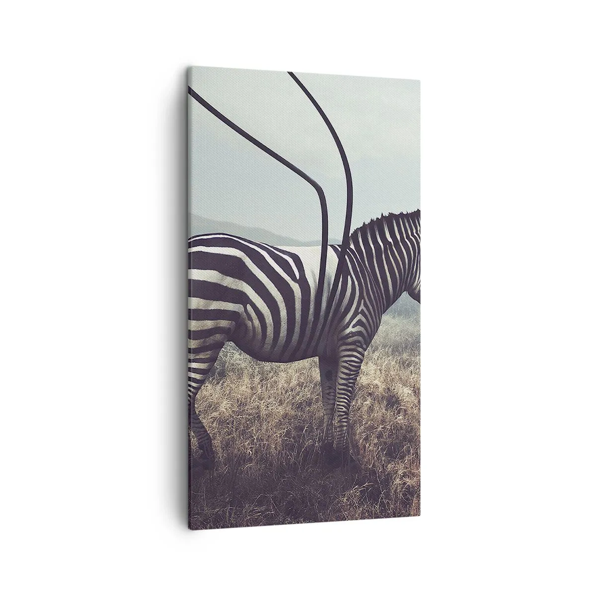 Tablou pe pânză - Atenție! Defecțiune - 45x80 cm