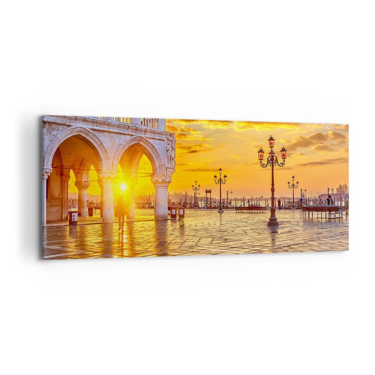 Tablou pe pânză - Unde este toată lumea? - 120x50 cm
