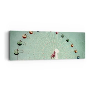 Tablou pe pânză - Poftim la joacă - 90x30 cm