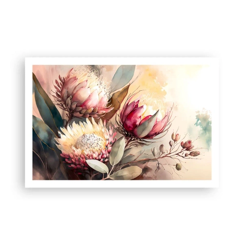 Poster - Profil și en face - 91x61 cm