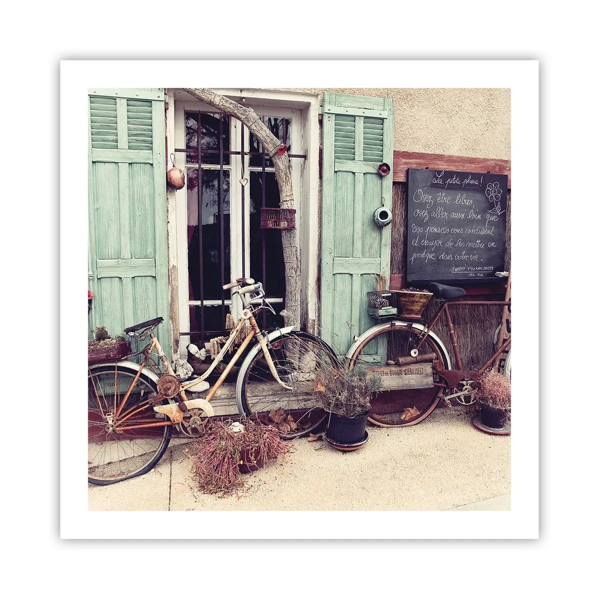 Poster - Trăiască provincia! - 60x60 cm