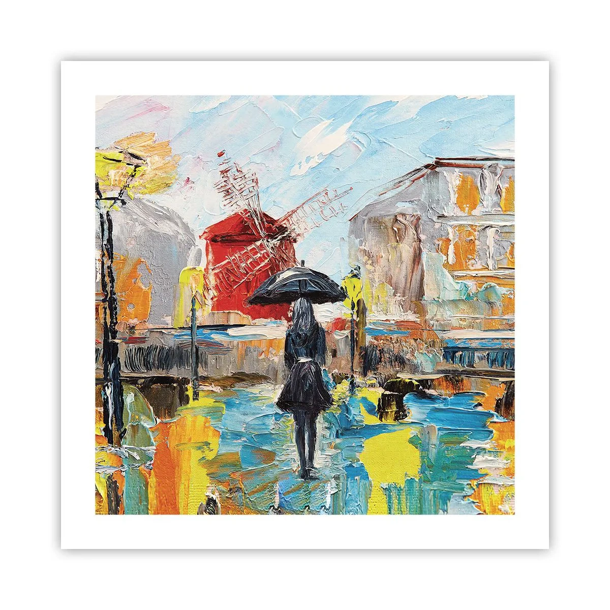 Poster - Legende pariziene - 50x50 cm