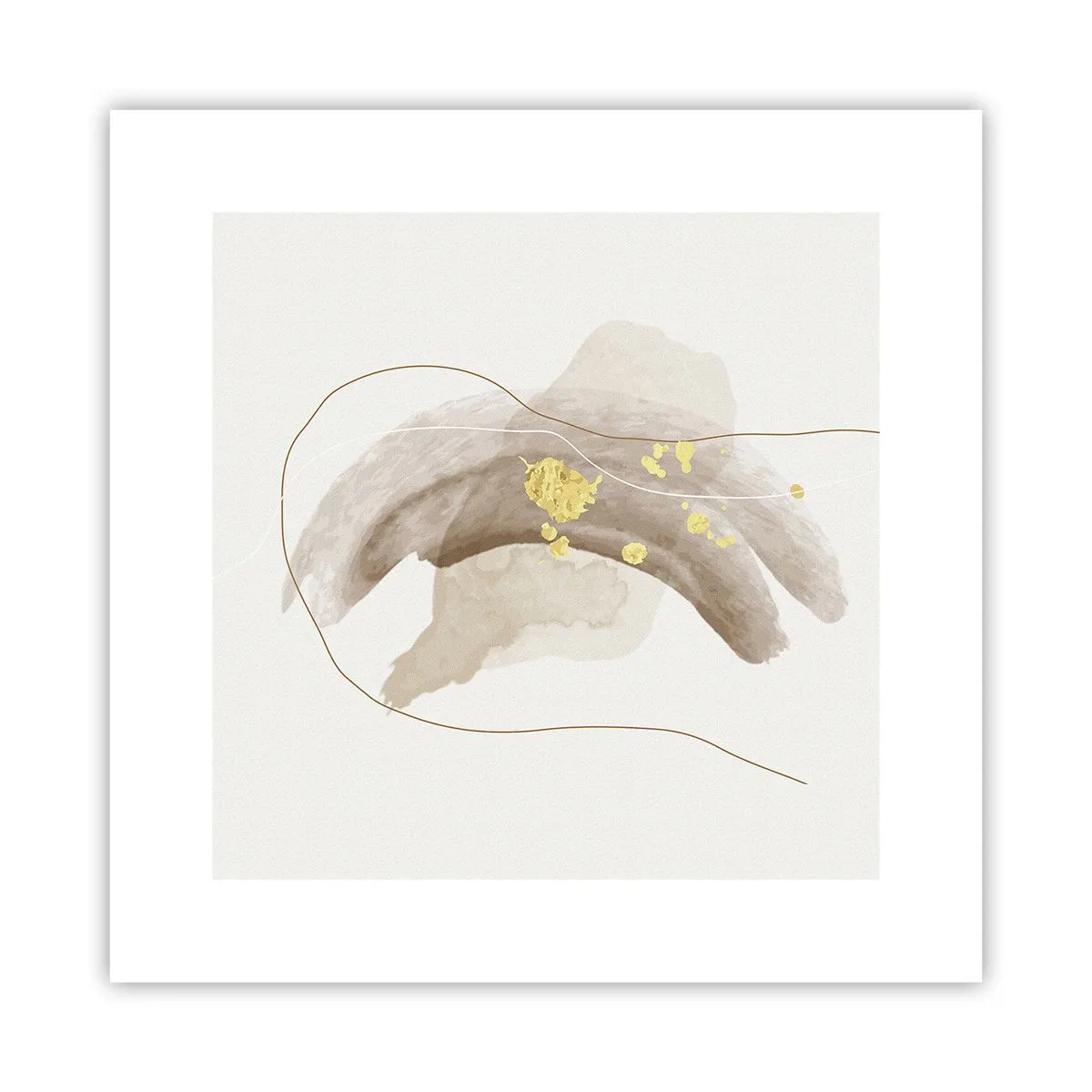 Poster - Întâlnite în spațiu - 30x30 cm