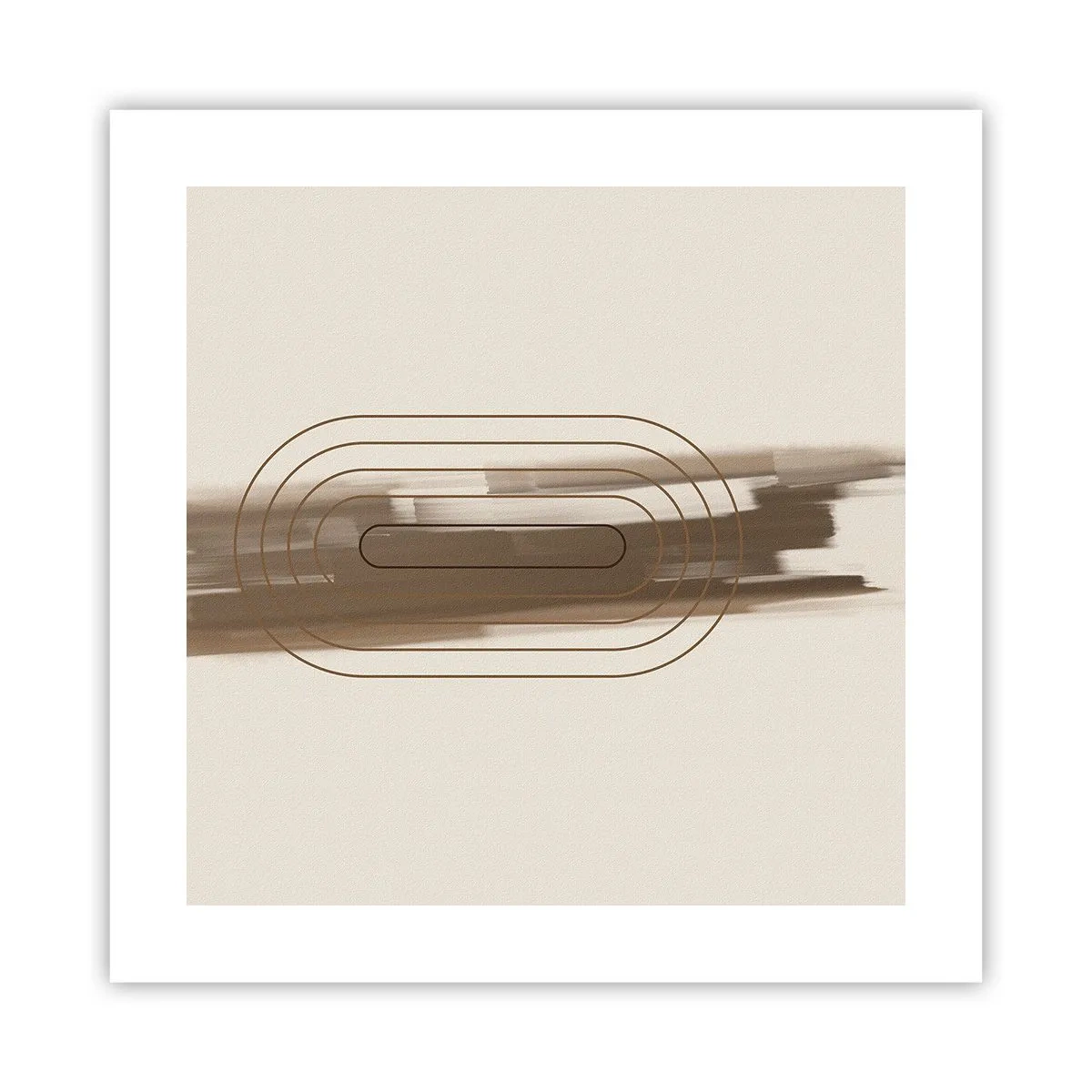 Poster - O adiere de gri - 40x40 cm