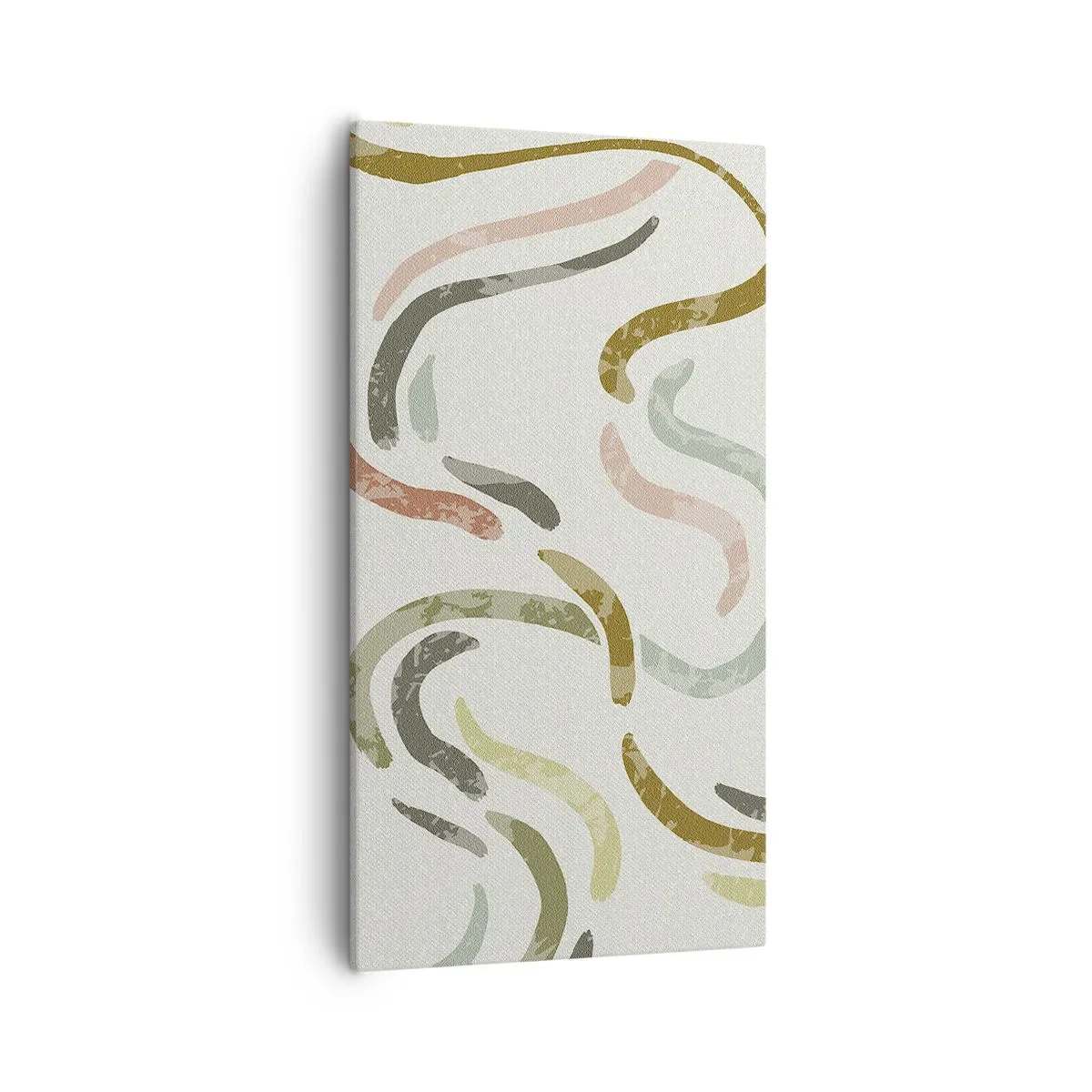 Tablou pe pânză - Dansul vesel al abstracției - 55x100 cm