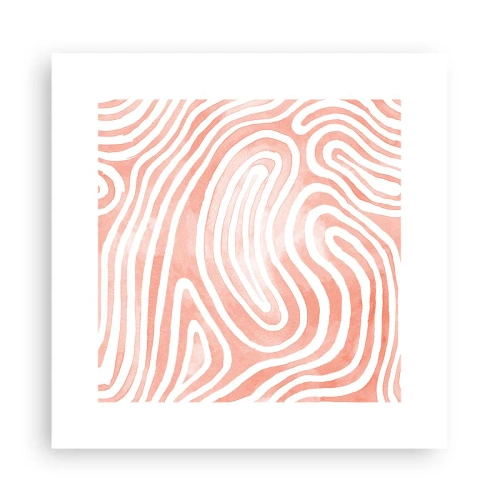 Poster - Într-un labirint de coral - 30x30 cm