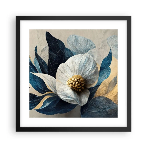 Poster în ramă neagră - Are o inimă de aur - 40x40 cm