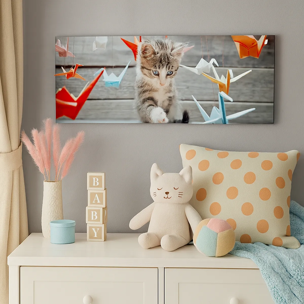 Tablou pe pânză - Prima lecție - 30x30 cm