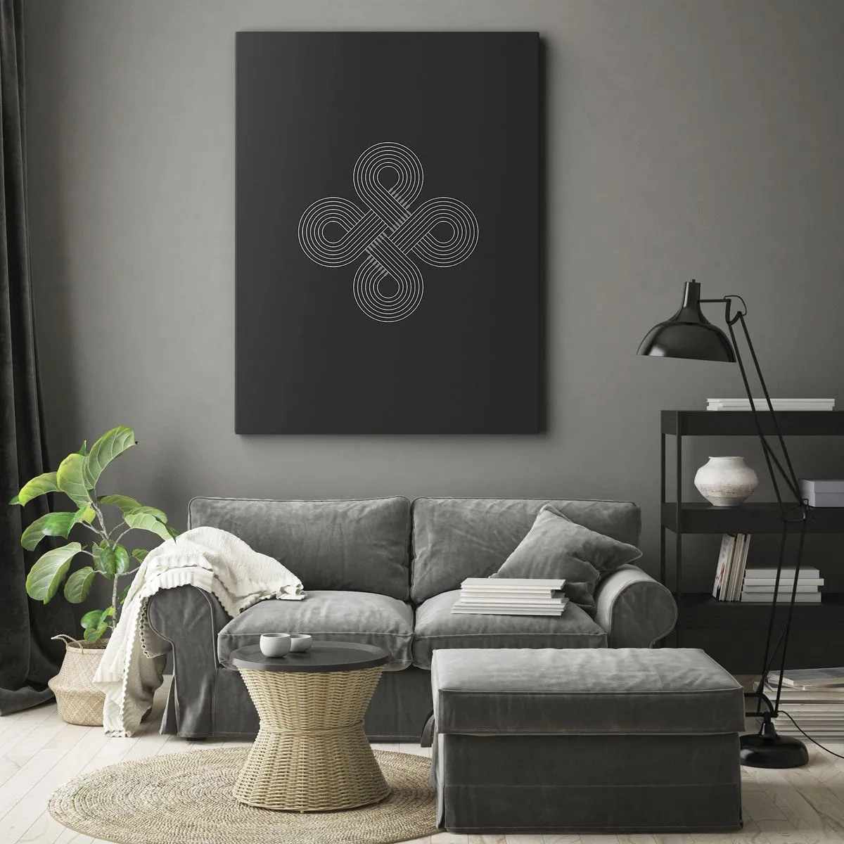 Tablou pe pânză - În spirit celtic - 50x70 cm