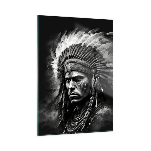 Tablou pe sticlă - Conducător și luptător - 50x70 cm