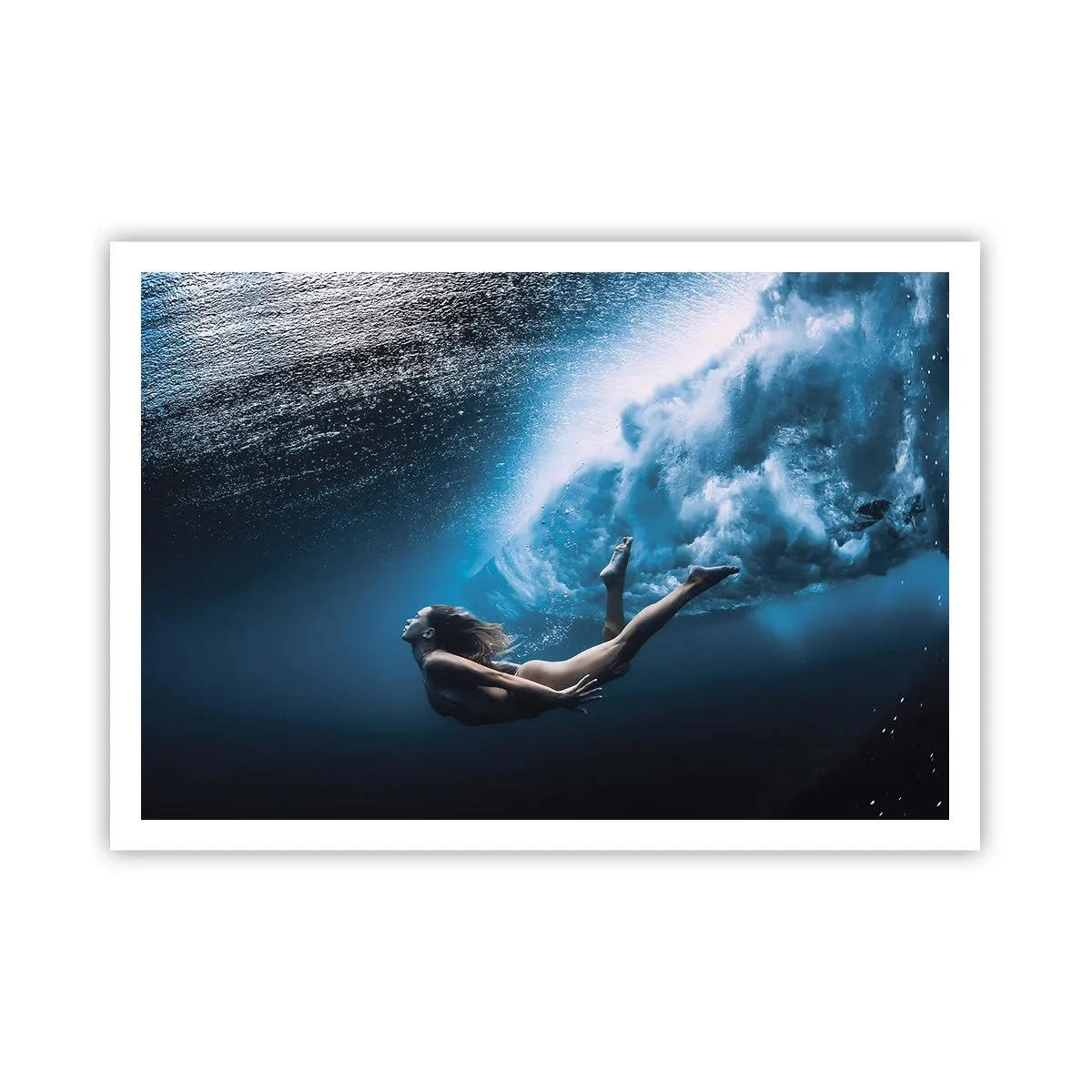 Poster - Sirena modernă - 100x70 cm