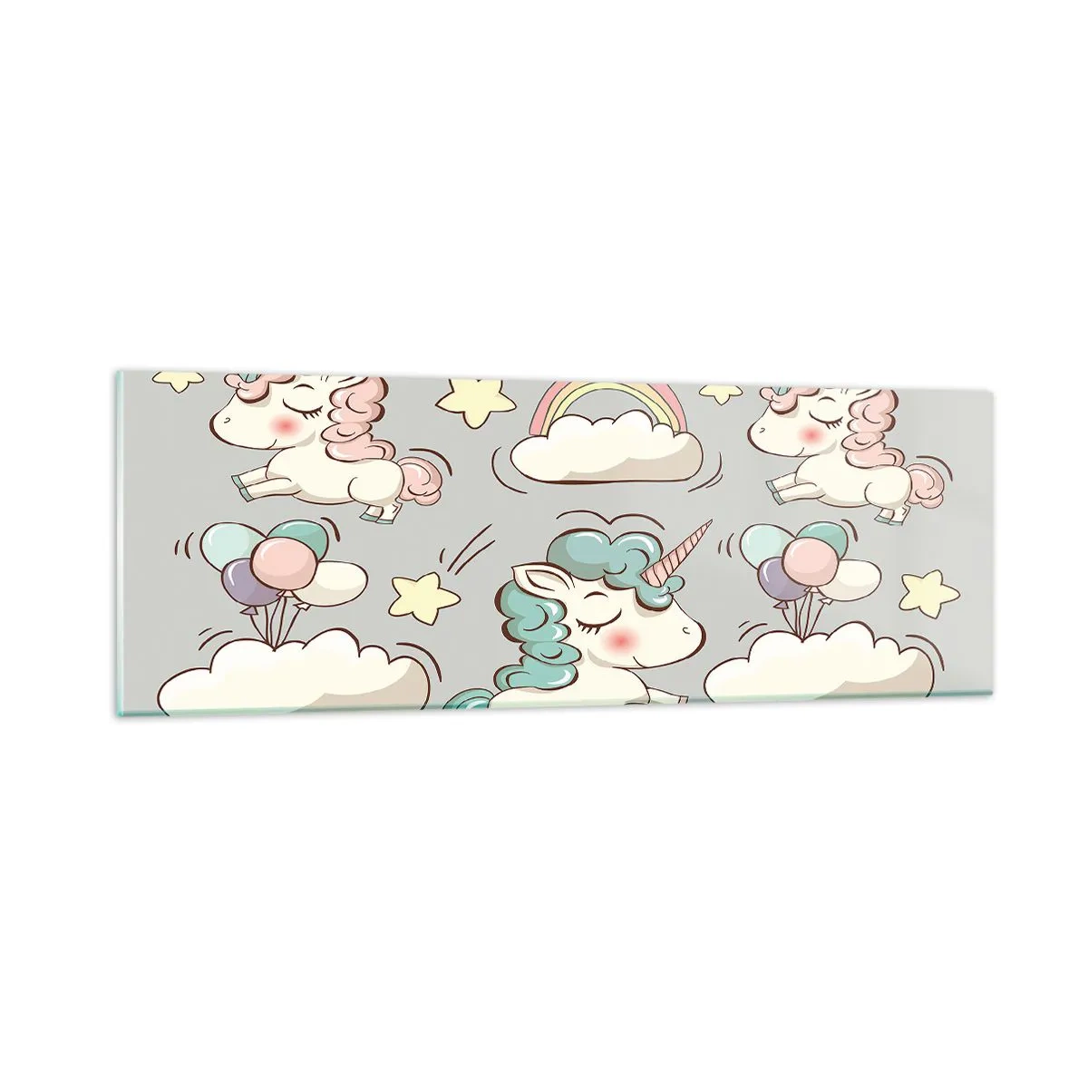 Tablou pe sticlă - Există cu siguranță... - 90x30 cm