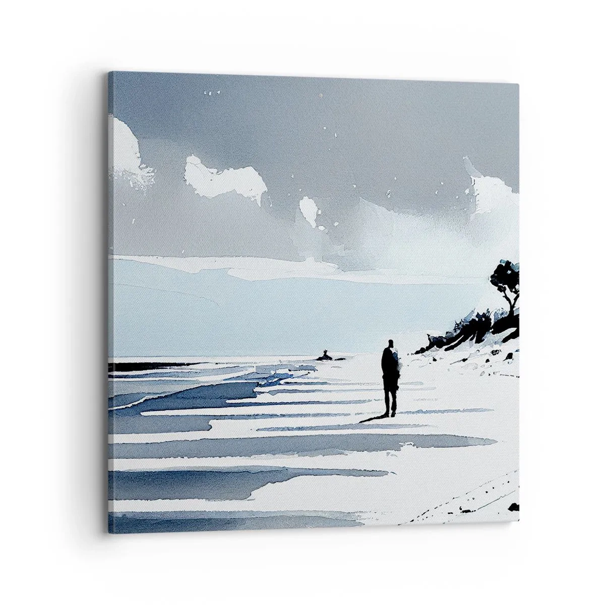 Tablou pe pânză - Singuratic - 70x70 cm