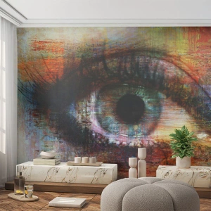 Tapet Autoadeziv Deluxe Sticker - Poți privi în suflet - Abstracția, Ochi, Bucată - 250x175 cm