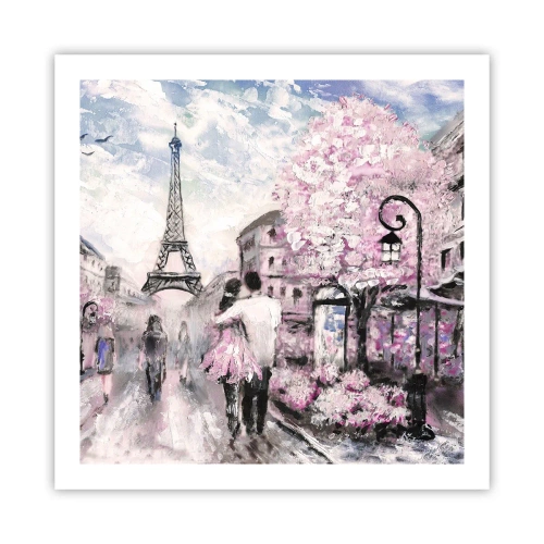 Poster - Dacă ar fi să te îndrăgostești, atunci doar de... - 60x60 cm