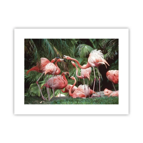 Poster - Bârfa de după-amiază - 40x30 cm