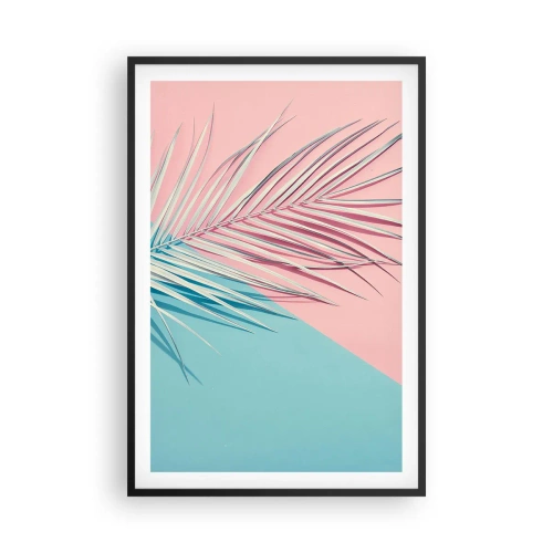 Poster în ramă neagră - Impresie tropicală - 61x91 cm