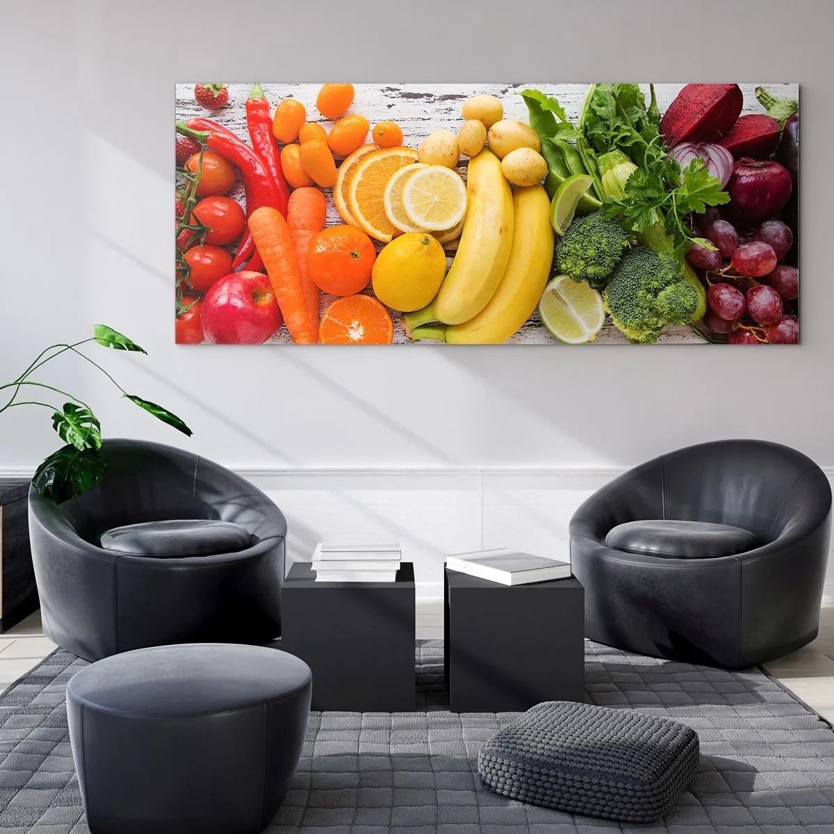 Tablou pe sticlă - Nu este de ajuns? - 140x50 cm