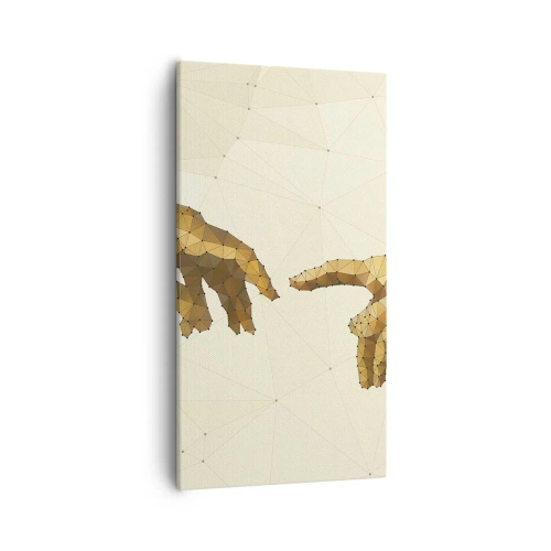 Tablou pe pânză - Geometrie divină - 55x100 cm