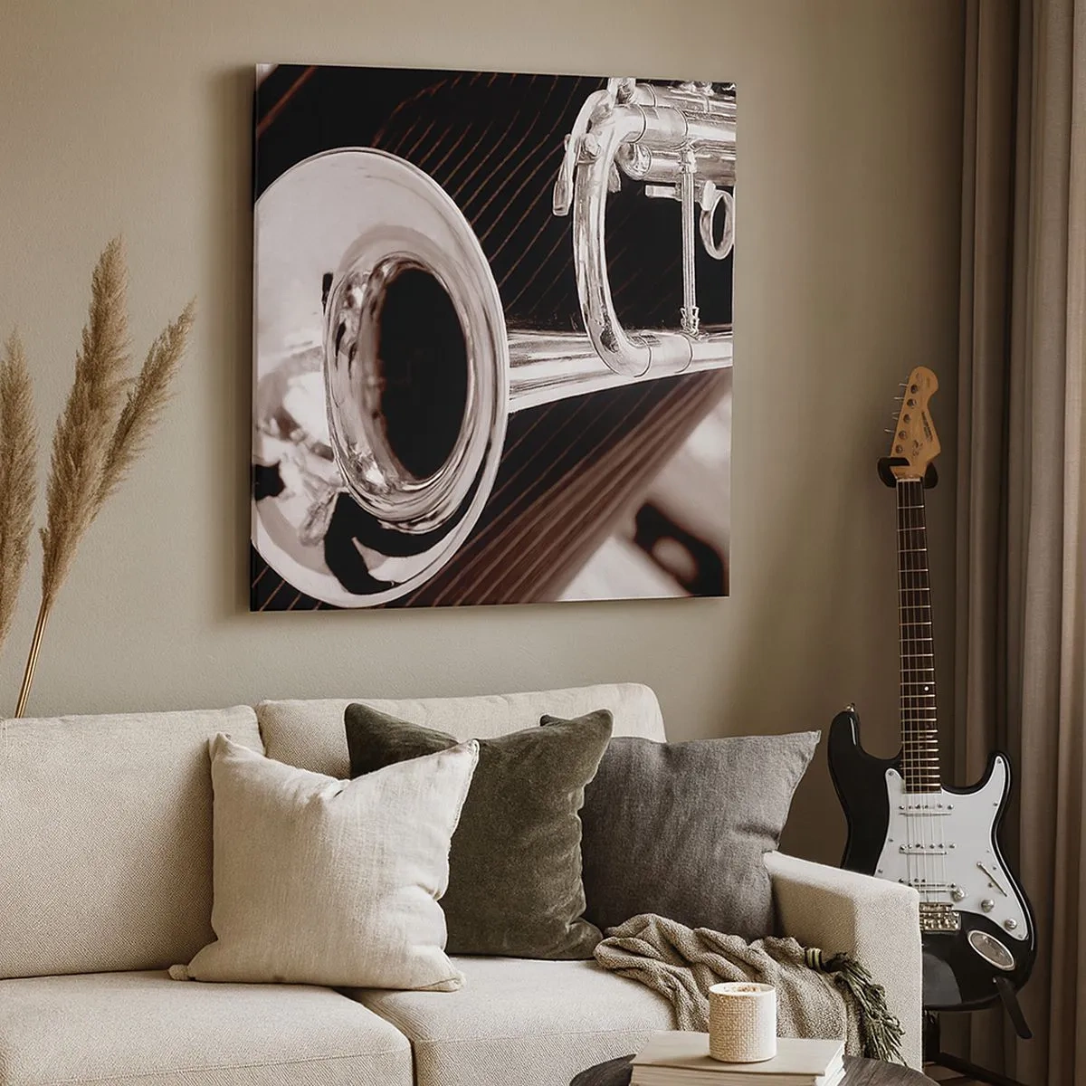 Tablou pe pânză - O călătorie muzicală în anii `30 - 30x30 cm