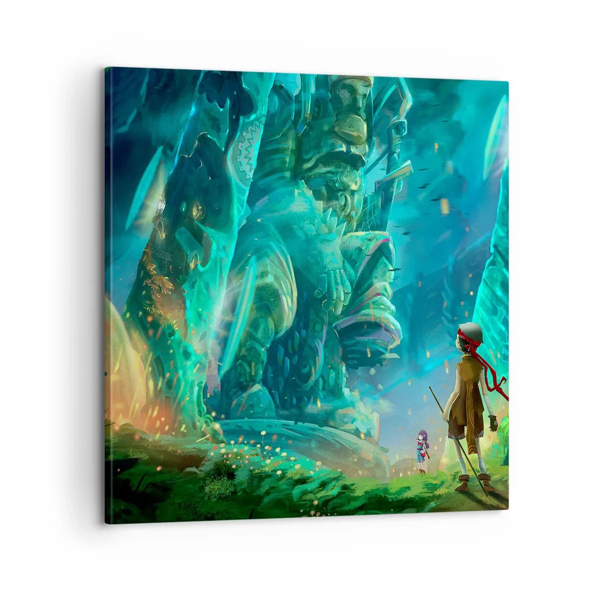 Tablou pe pânză - Din Marea Carte a Basmelor - 60x60 cm