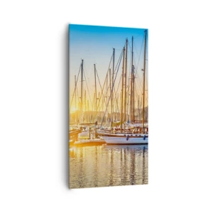 Tablou pe pânză - Vântul trebuie să doarmă și el - 65x120 cm