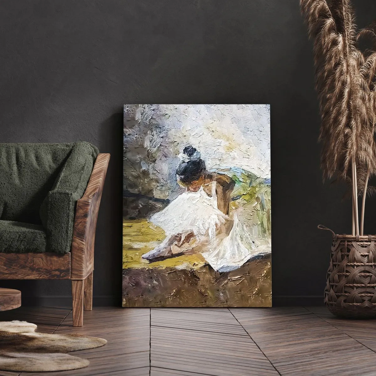 Tablou pe pânză - Dintr-un tablou de Degas - 50x70 cm