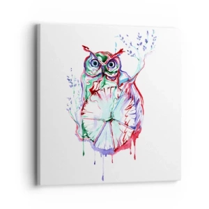 Tablou pe pânză - Deșteaptă prin natura - 30x30 cm