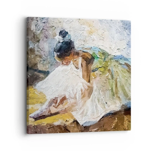 Tablou pe pânză - Dintr-un tablou de Degas - 30x30 cm