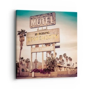 Tablou pe pânză - Timpul s-a oprit aici - 40x40 cm