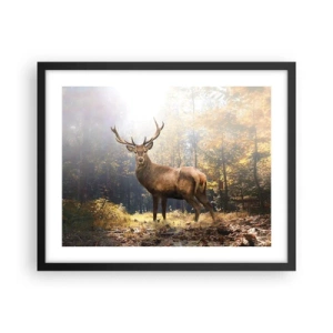 Poster în ramă neagră - Măreție calmă - 50x40 cm