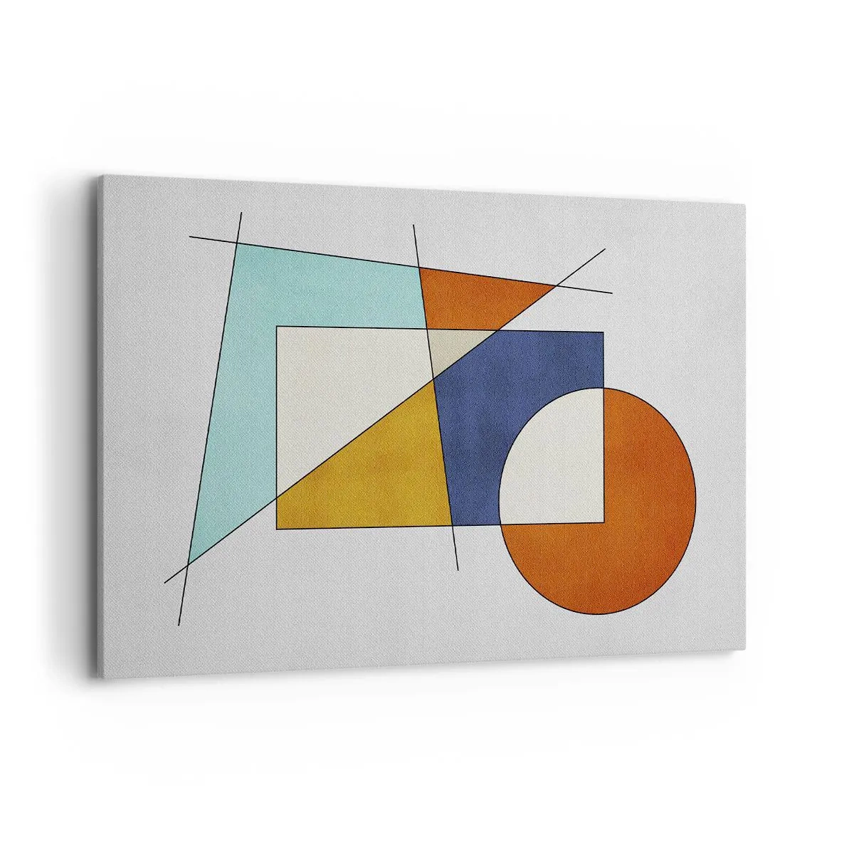 Tablou pe pânză - Abstracție: distracție modernistă - 120x80 cm