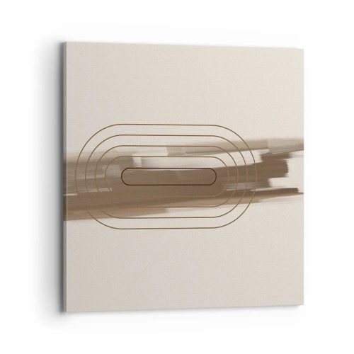 Tablou pe pânză - O adiere de gri - 70x70 cm