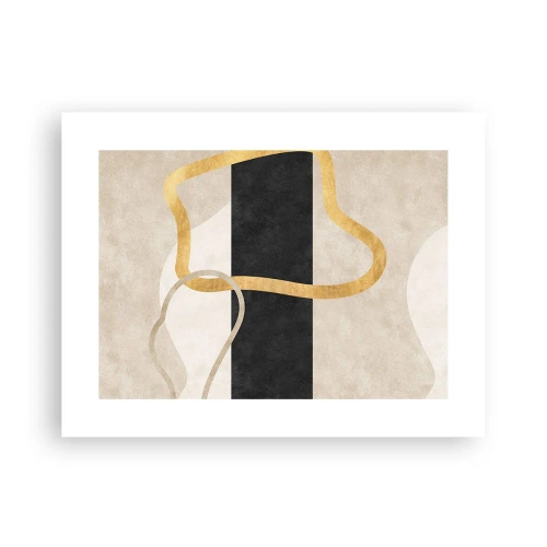 Poster - Forme înbuclite - 40x30 cm