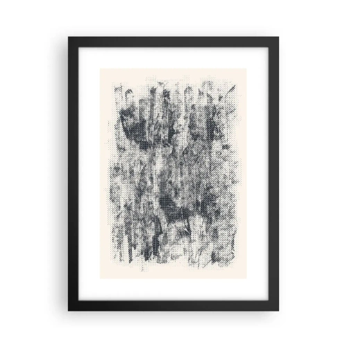 Poster în ramă neagră - Compoziție cețoasă - 30x40 cm